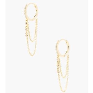 Cupcakes and cashmere - The Margot - gold hoops